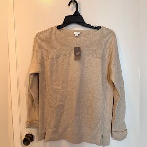 J. Jill Tan sweater for women